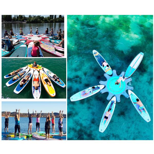 Customized Inflatable SUP Platform Yoga Inflatable SUP Dock