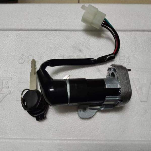 Contacteur à clé de moto X-1 Noir Qualité OEM Taille standard