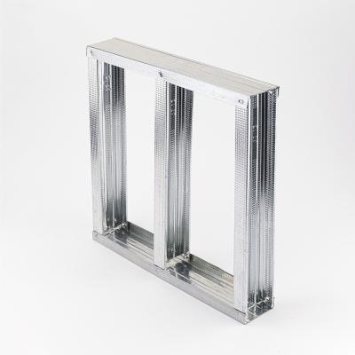 Decorative Light Steel Partition Wall System Keel 3000mm Length