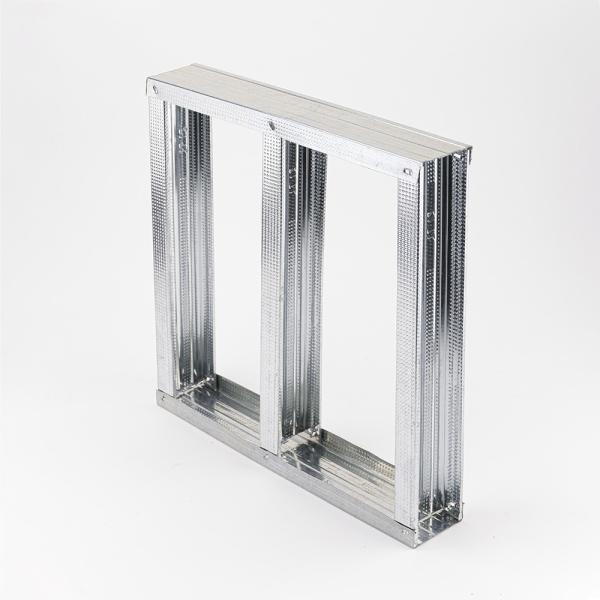 da luz fireresistant do sistema da parede de separação da largura de 150mm comprimento de aço da quilha 3m