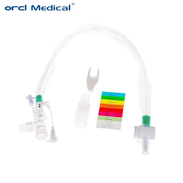 Easy Identification in Pediatric Intensive Care Disposable medical 24H 72H Color-Coded Closed Suction Catheter 
