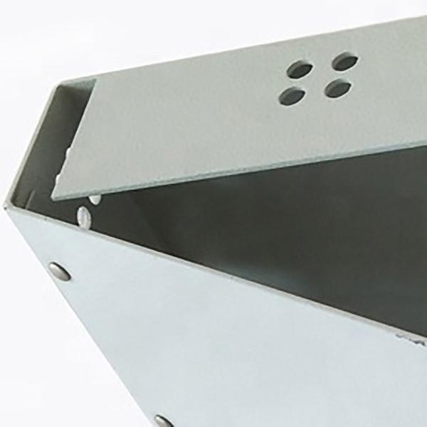 Equipamento eletrônico de metal dobrado soldado Armário de rede exterior com acabamento revestido com pó