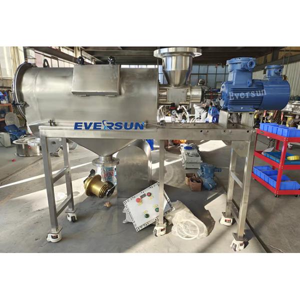 El flujo de aire de acero inoxidable centrífuga máquina de tamizado de tamizador para el máximo rendimiento