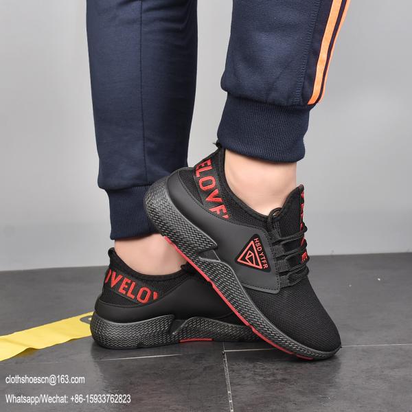 2019 new men sports shoes sneakers hot fly weaving tide shoes casual shoes