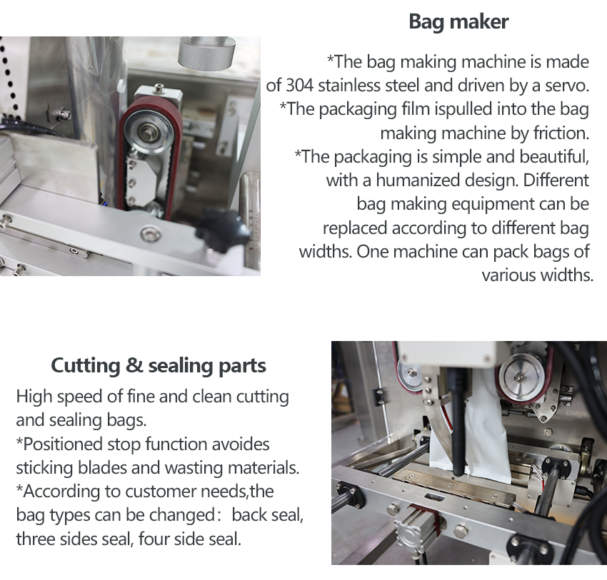 Automatic Powder Packing Machine with PLC Control for 100-3000g Bags at 20-40bags/min Speed