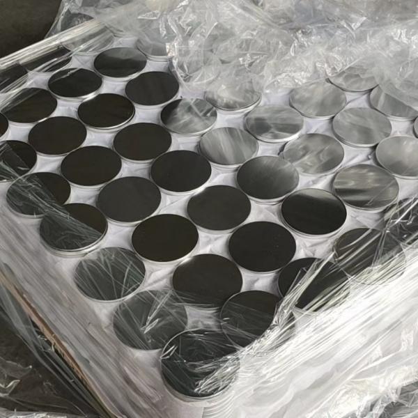 Deep Drawing 3003 Aluminum Circle Blanks Cookware Custom Diameter High Flatness