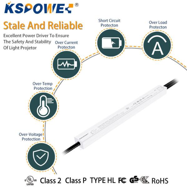 12V 60W Phase Cut Triac Dimmable LED Driver 24V 36V 48V Waterproof LED Driver