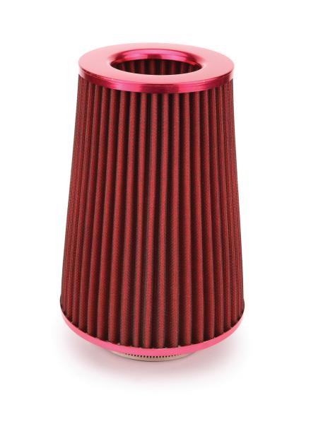 Installtion Easily Funnel Air Filter 230 Mm Height With Deep Red Color