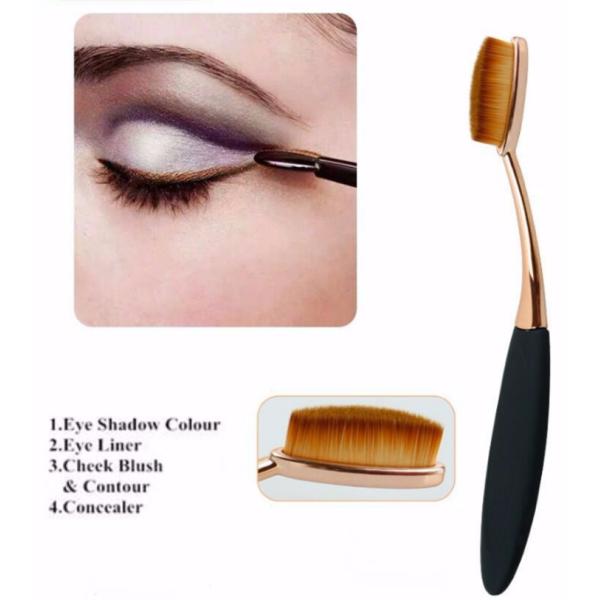 Beauty Toothbrush Looking Makeup Brushes Rose Gold Face Makeup Brush Set