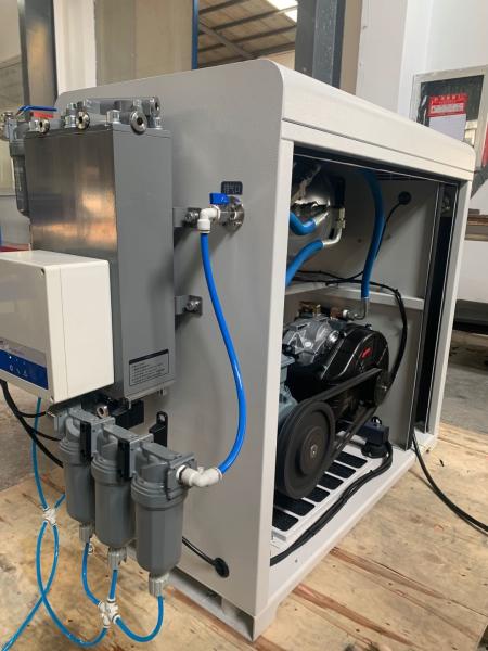 10 bar 3.7kw 5.5kw portable scroll air compressor oil free for Waste recycling equipment
