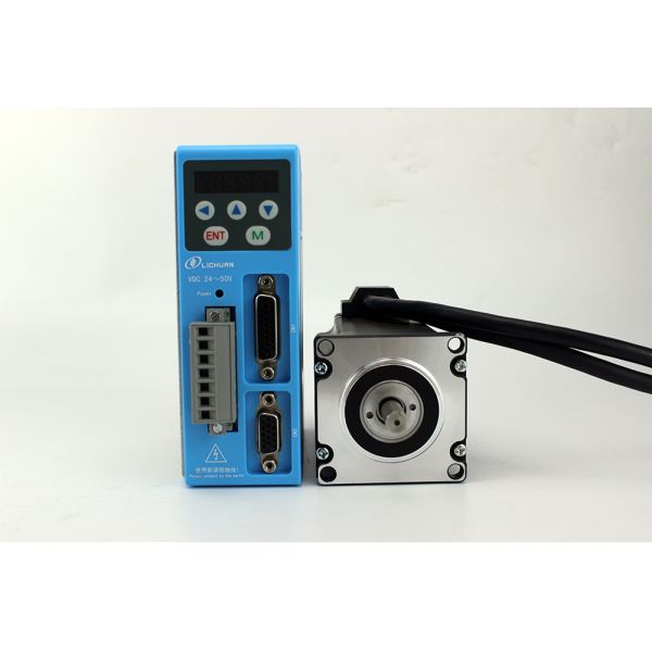 Lichuan Nema 23 Closed Loop 1000rpm 2.0n.M 4.0A DC24V-50V 2 Phase LCDA606S+LC57H276