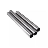 Tubulação de aço inoxidável sanitária sem emenda AISI 304/316L 150mm