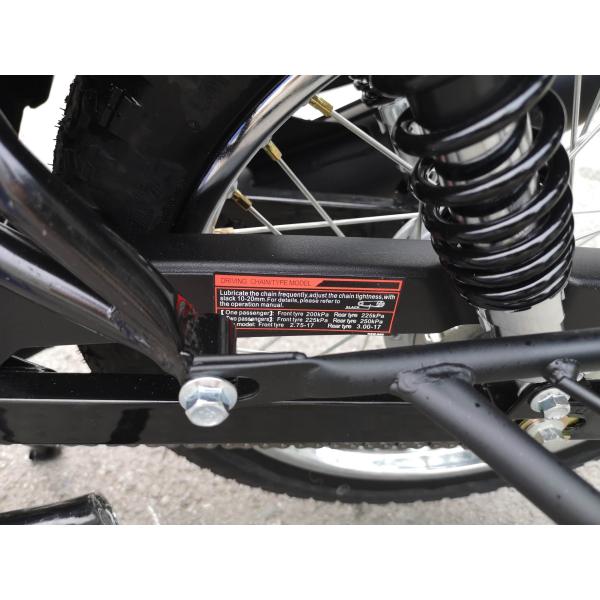 110cc Gas Powered Mini Street Bike 150kg Max Loading Air Cooled