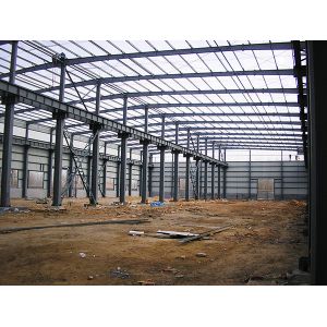 Eco Friendly Heavy Steel Structure 3D Drawing Industrial Heavy Metal Workshop