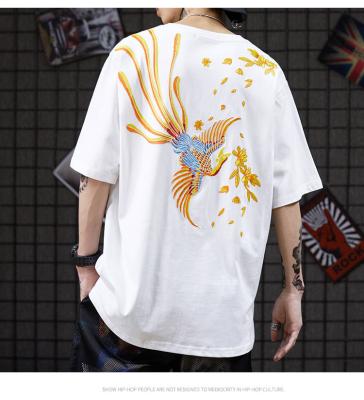 120gsm To 220gsm Custom Men Streetwear T Shirts Oversized  Fancy
