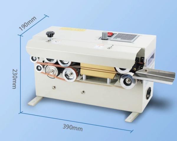 12 M/Min Máquina de vedação horizontal comercial para embalagens de alimentos e bebidas