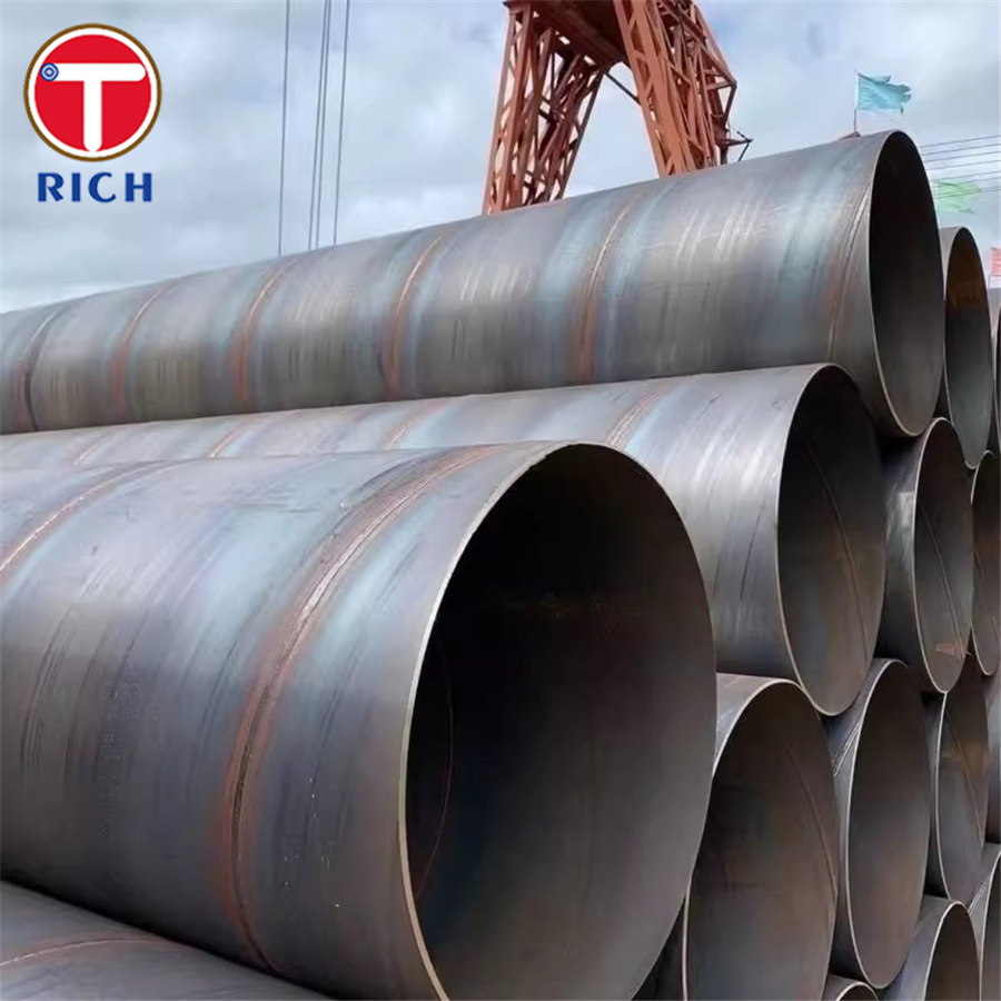 ASTM A252 Grade 2 Large Diameter Spiral Welded Structural Steel Pipe for Engineering Foundations