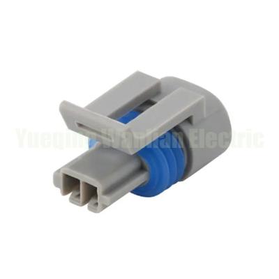 12162197 Conector automóvel à prova d'água de 2 pinos cinza / conector feminino à prova d'água