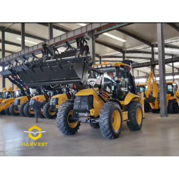 SAM388H Backhoe Loader Cummins Engine 4WD   Hot Sale In Near Nigeria