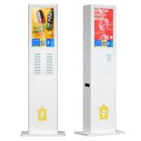 arrendamento de carregamento do quiosque 5000mah do telefone celular 16ports com a tela 24inch