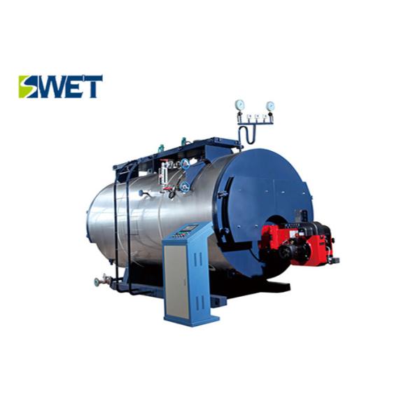 Heating 15T/H Industrial Gas Fired Steam Boilers Good Thermal Insulation Material