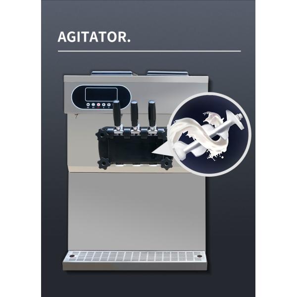 25-28Л/Х Коммерчески машина создателя Джелато вкуса машины 3 мороженого Гелато итальянская