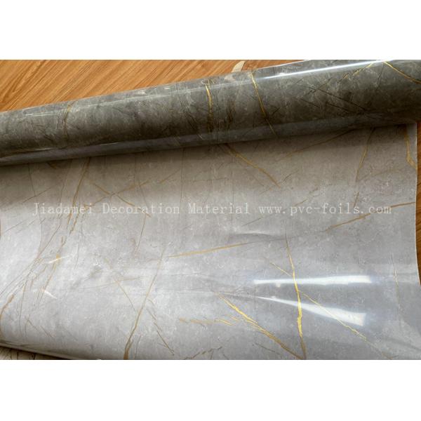Marble Pattern PVC Roll PVC Decorative Film For Vacuum Membrane Pressing