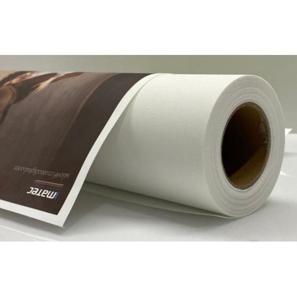 Matte Fine Art 100% polyester en rouleau de toile 270gm Pour l'impression d'encre écologique