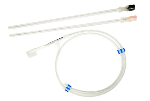 Medical Material Peel Away Sheath , Kink Resistant Introducer Needle 18g