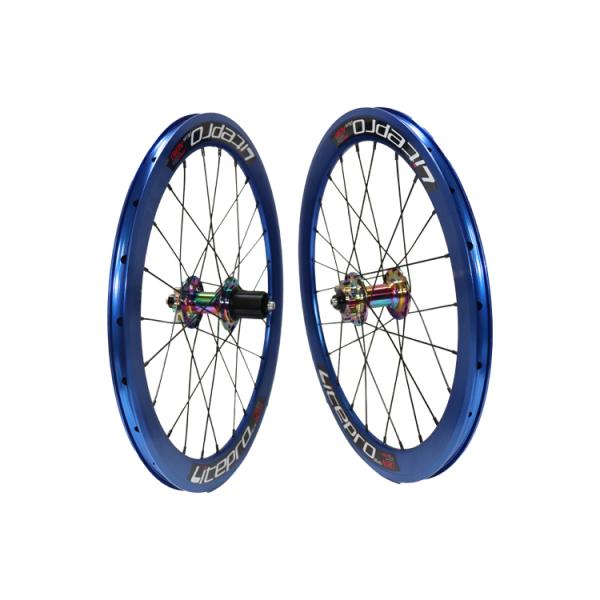 451 frein à disque alliage d'aluminium roues de vélo roues de vélo clincher 24-30h trou à rayures