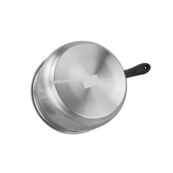 Home kitchenware stainless steel cooking pot bakelite handle casserole milk pot