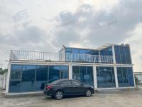 Casas pré-fabricadas na Roménia Casa pré-fabricada de 2 quarto 3 quartos pré-fabricada casa de contêineres de embalagem plana com energia solar