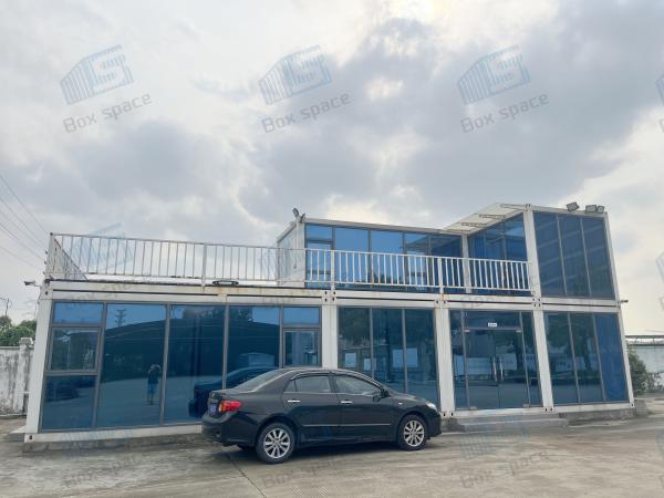 BOX SPACE Container Van House Prefabricated Home Steel Prefab House Modular Tiny Homes Ready To Ship In Australia