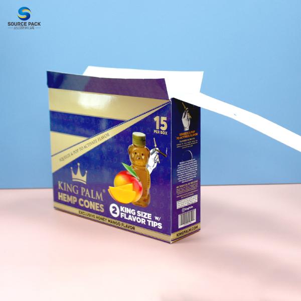 350-400 г Картонные коробки с сигарами с печатью логотипа и дизайна