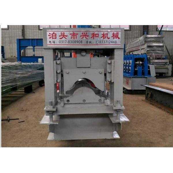 Automatic Ridge Cap Roll Forming Machine , Steel Stud Roll Forming Machine
