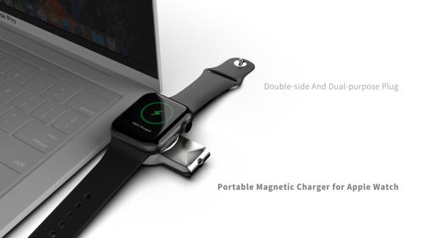 2025 新型T304-A 亜鉛無線充電器 サポート 充電 アップル・アンド・サムスン 製品 双インターフェイス 時計充電器