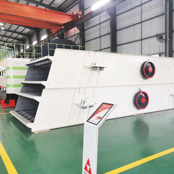Electricity Powered 1500x5000mm Vibrating Screen Equipment Linear Vibrating Sieve