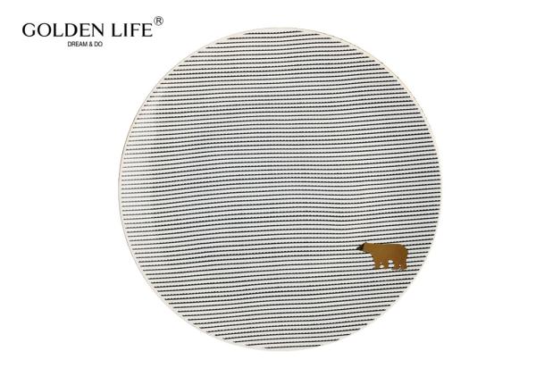 Full Decal Tableware AB Grade 8 Porcelain Dinner Plate