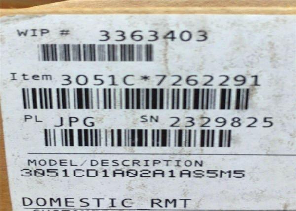 3051CD Rosemount Pressure Temperature 3051CD1A02A1AB1H2L4M5  –25 To 25 InH 2 O