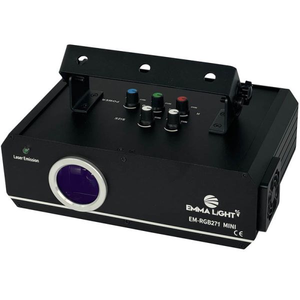 7W RGB Disco Laser Light Stage Show Laser Projector With 30KPSS High Speed Scanning