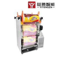 relleno automático del nitrógeno de Tray Sealer Machine Table Top Tray Sealer Semi de la comida 800W