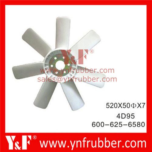 Pá do ventilador da máquina escavadora para , Volvo, KOMATSU, Hitachi, Sumitomo, Kobelco, Kato, Hyundai, Doosan, Daewoo, Kubota,