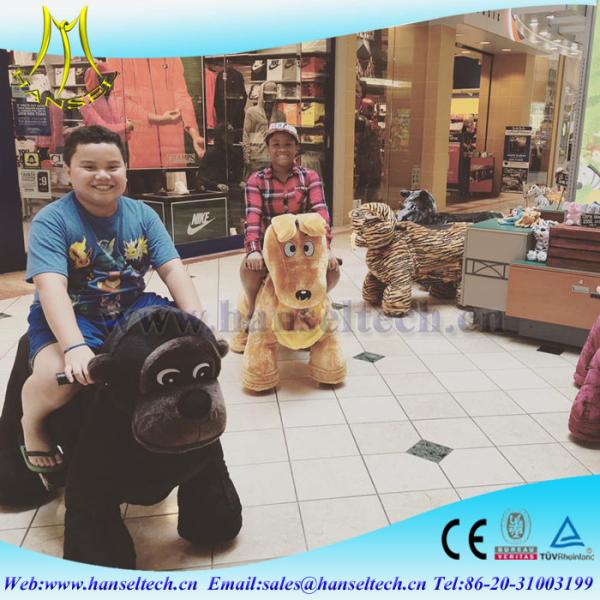 Hansel battery motorized animals electric ride motorized toy mechanism animal toy ride for mall indoor game machine