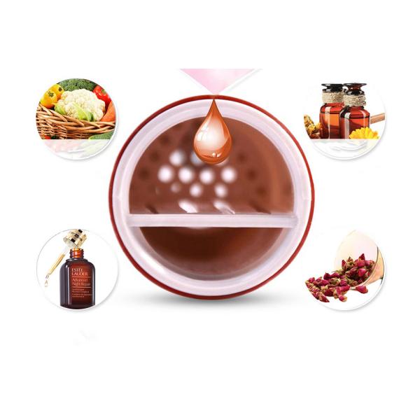 Портативный Nano лицевой салон спа озона распаровщика для алюминия ABS заботы кожи