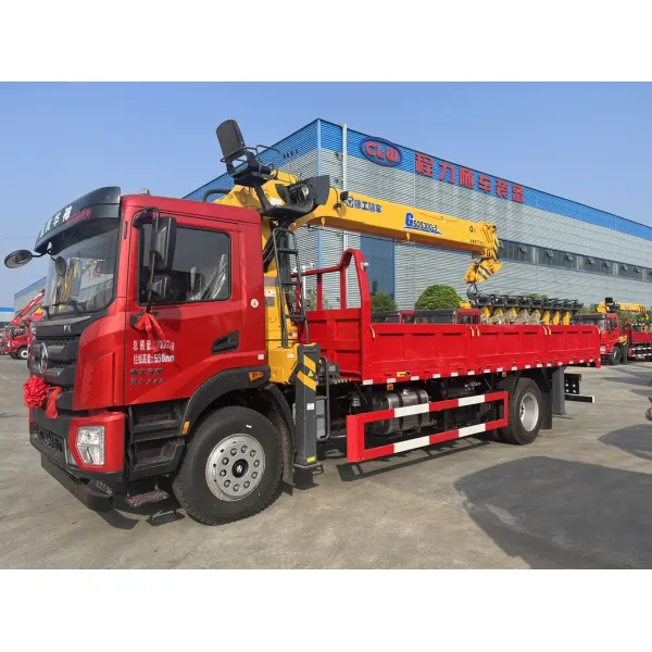 Premium Shacman 6-Wheel and 8-Wheel Trucks with Crane