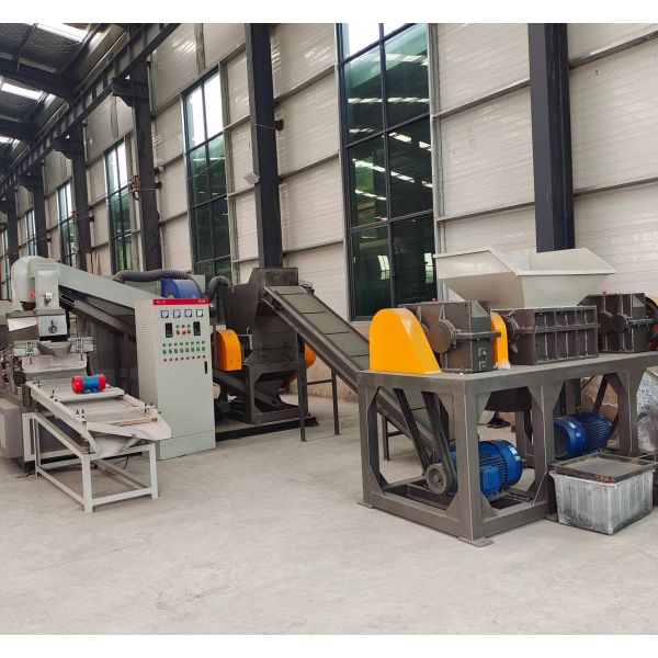 CR 300-500 Kg/H Automatic Dry Copper Rice Machine Waste Copper Wire Granulator/Separator Copper Cable Shredder Machine