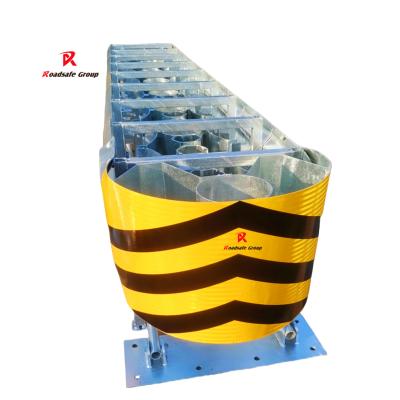 Heavy Duty Galvanized Steel Crash Barrier Highway Anti-Collision Guardrail Fence for High Speed Road Safety