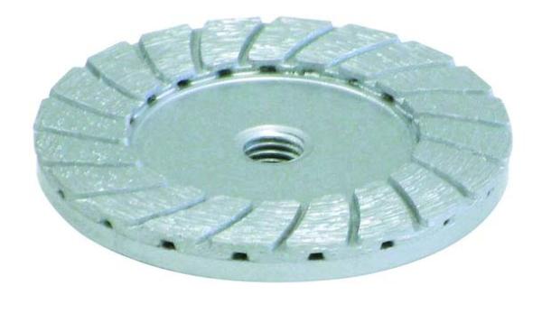 Silver Brazed 4.5 Diamond Grinding Wheel For Angle Grinder , High Performance