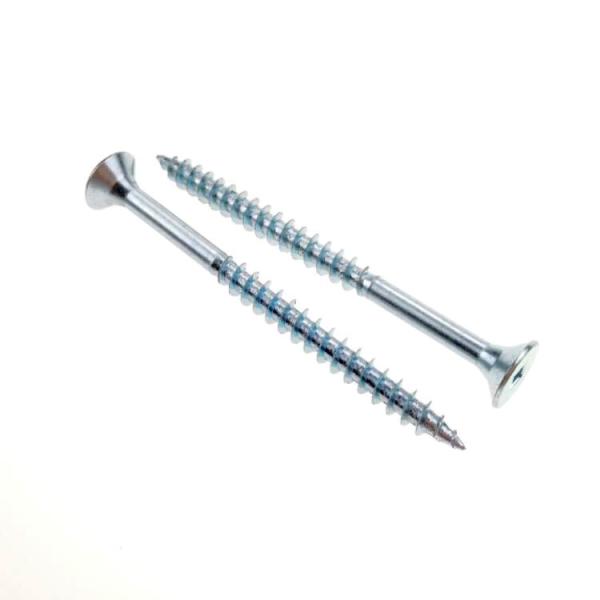 Zinc Plated Steel Square Drive Countersunk Head Wood Screws Square Drive Robertson Wood Screws