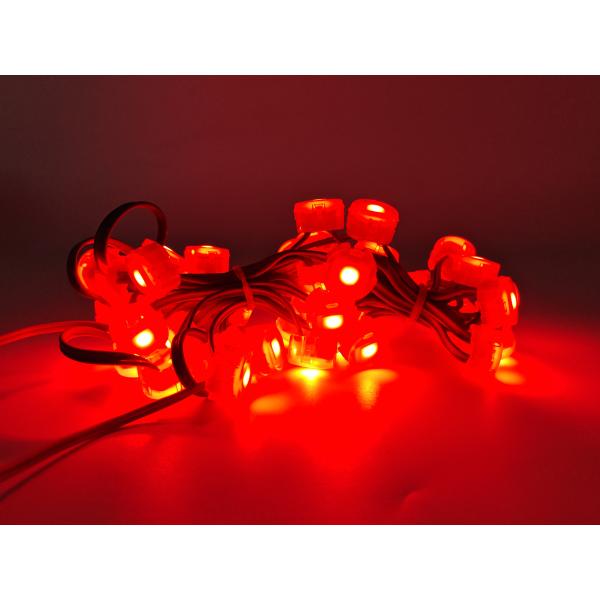 12В умные RGB наружные светодиодные фонари DMX512 Управление IP67 водонепроницаемость для садового декора